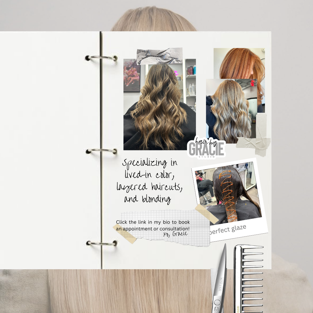 Hairstylist Themed Digital Templates