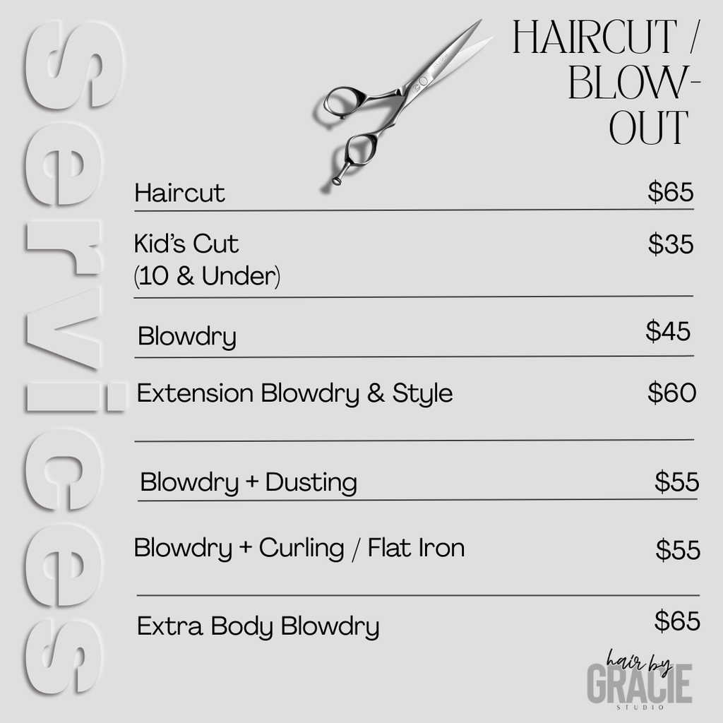 Hairstylist Themed Digital Templates