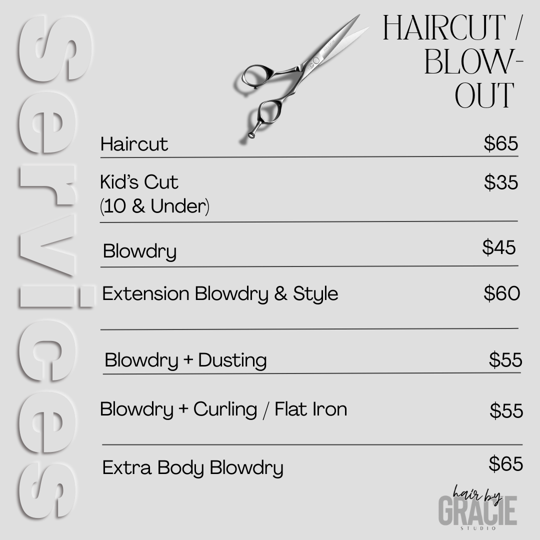 Hairstylist Themed Digital Templates