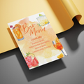 Summer Drinks Custom Printed Menus