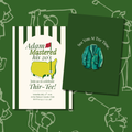 Masters Golf Themed Digital Invitation Template