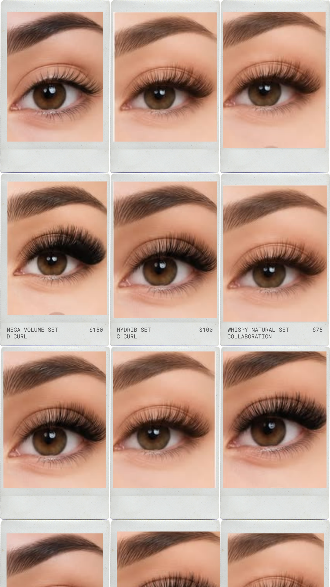 Lash Tech & Beauty Professional Canva Template Bundle | 5 Editable Instagram Templates