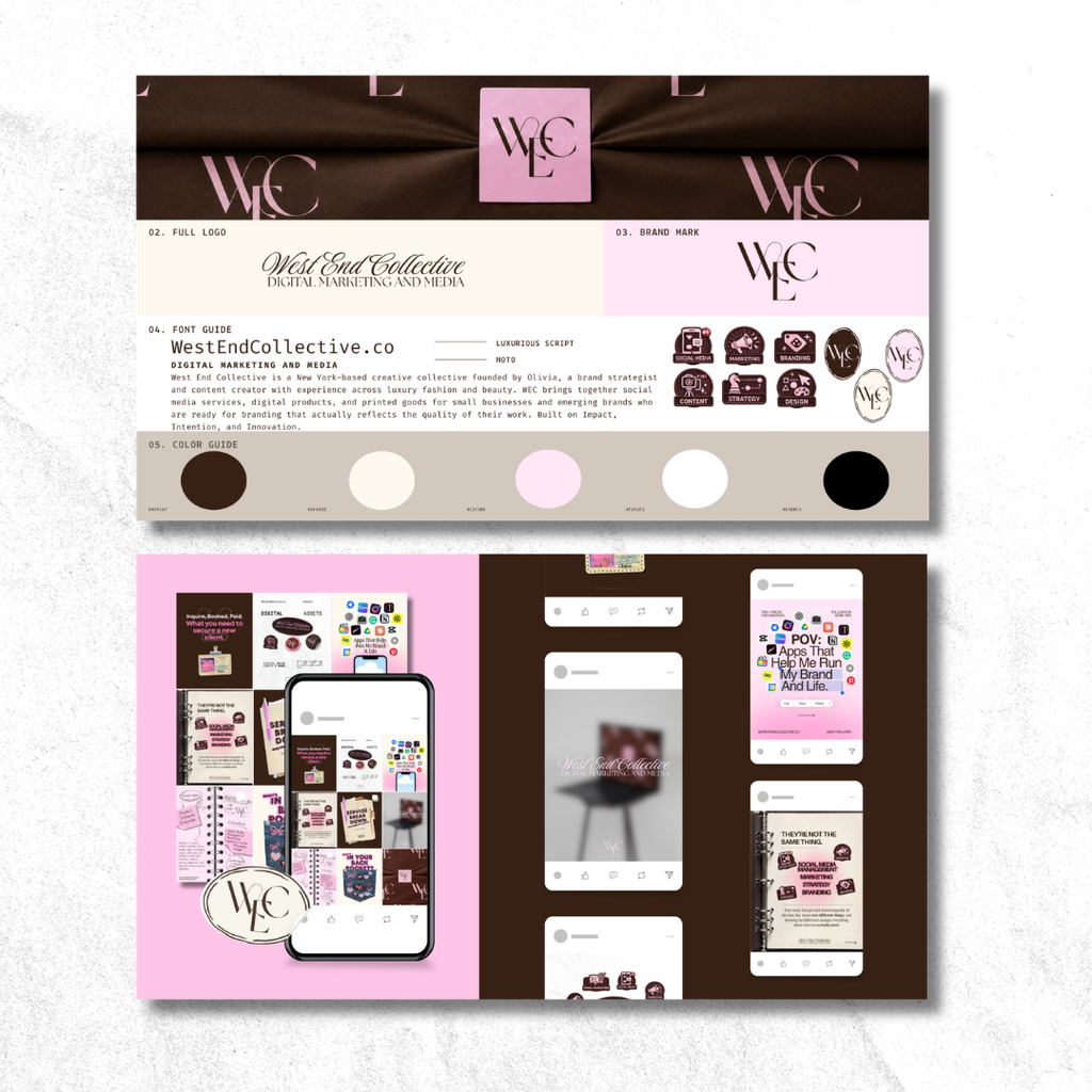 Digital Portfolio Template for Creatives & Freelancers | Canva