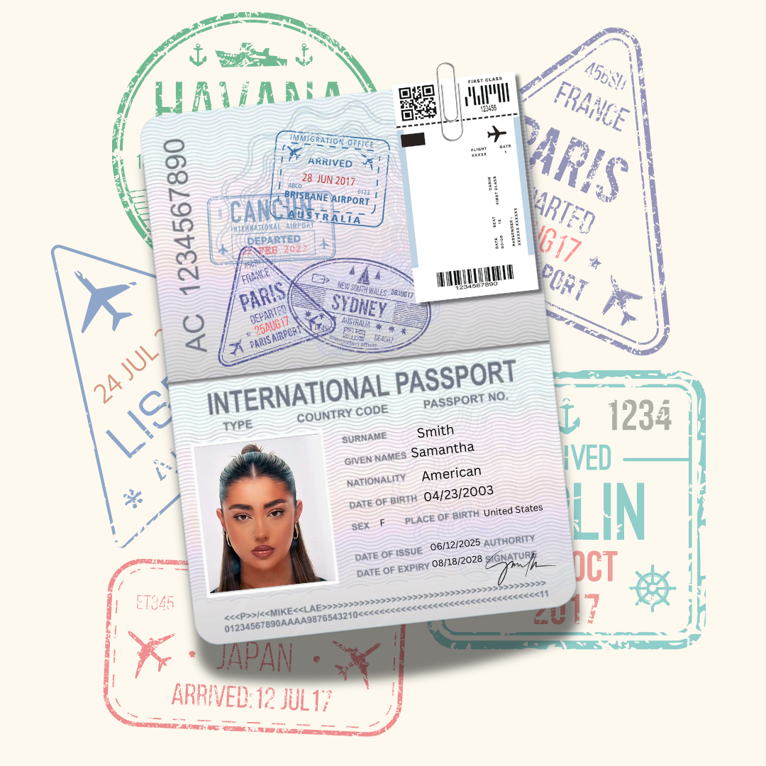 Summer Travel Instagram Digital Templates