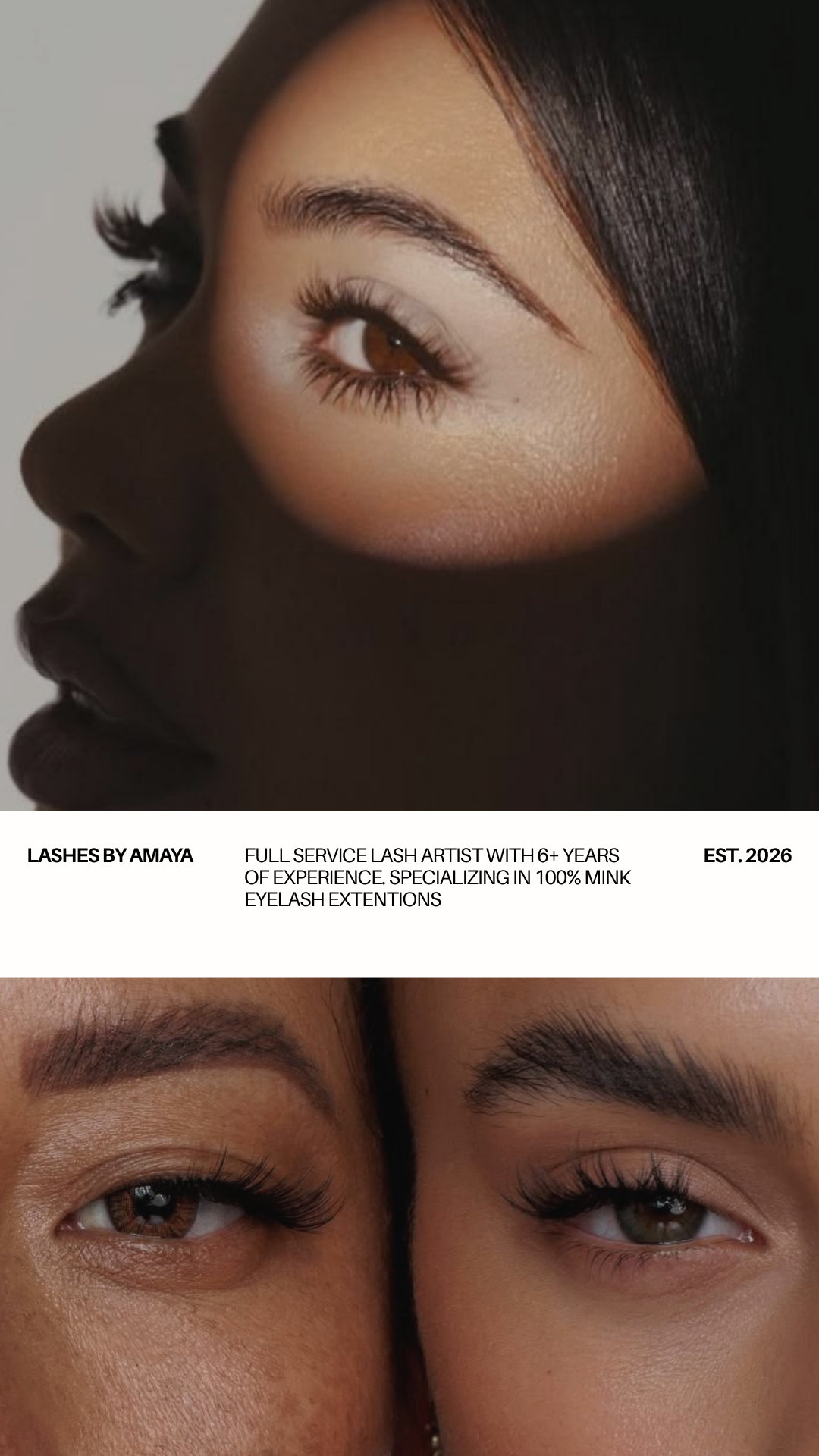 Lash Tech & Beauty Professional Canva Template Bundle | 5 Editable Instagram Templates