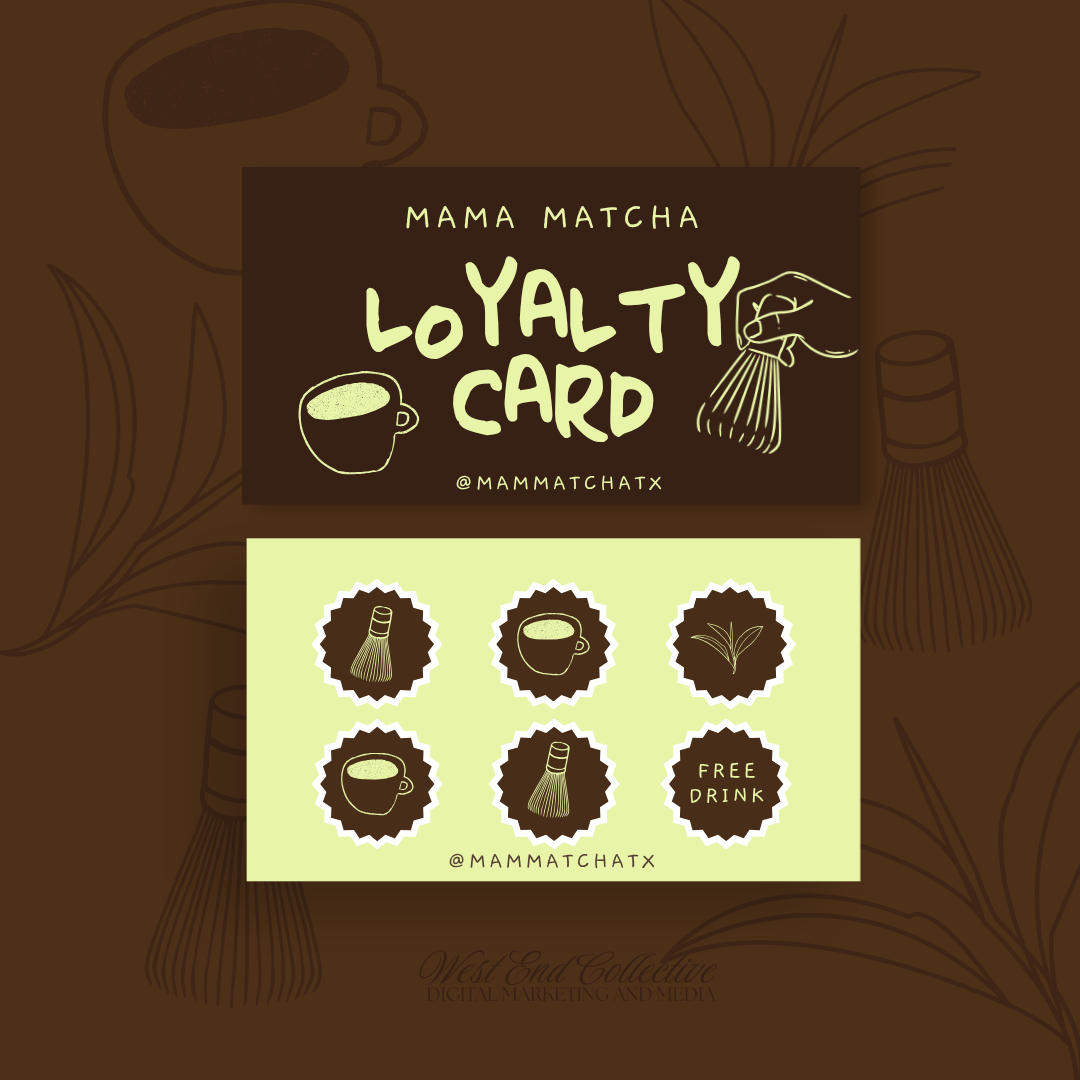 Two-Toned Buisness/ Loyalty Card Digital Template