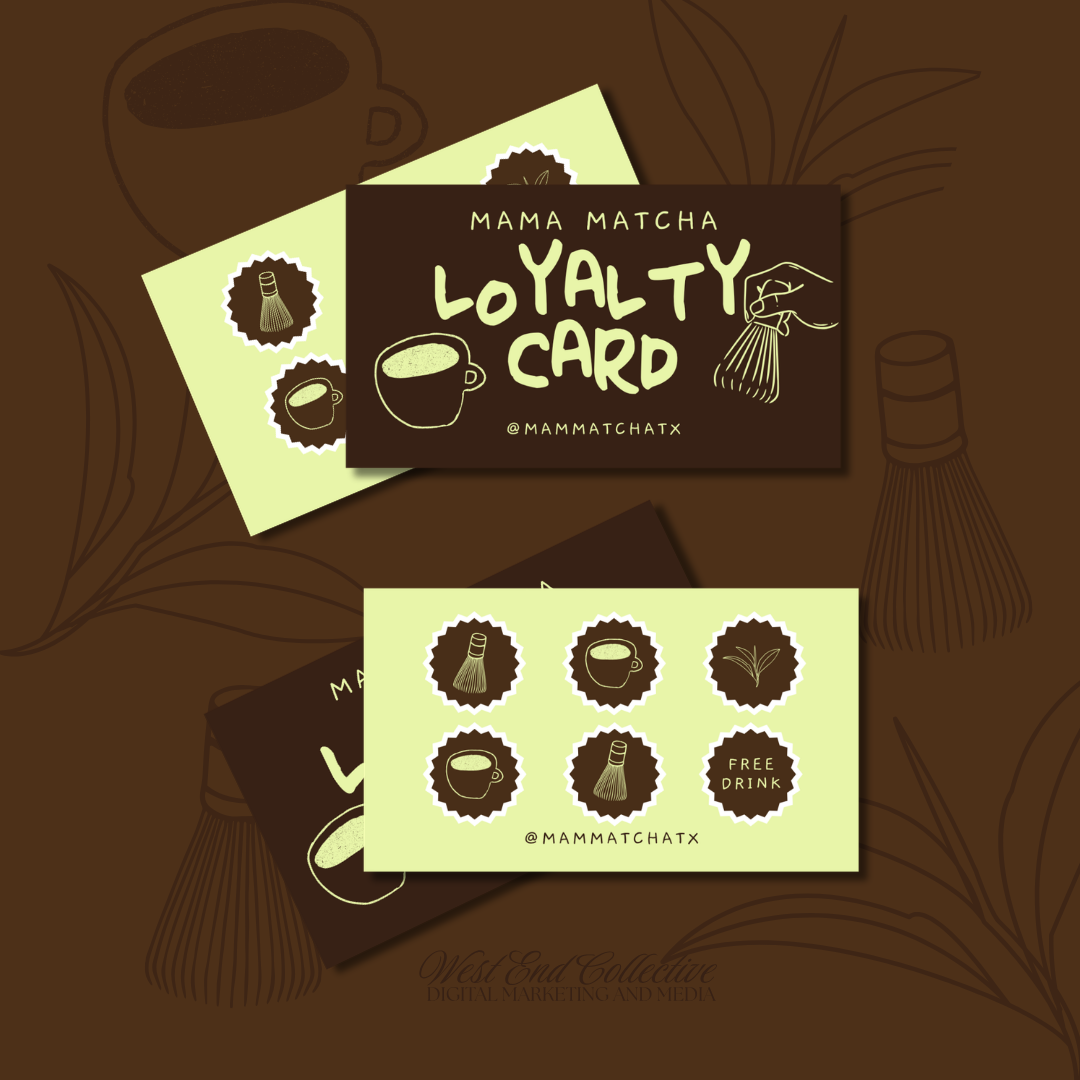 Two-Toned Buisness/ Loyalty Card Digital Template