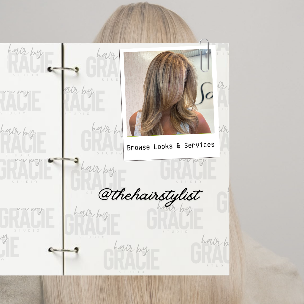 Hairstylist Themed Digital Templates