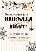 WEC Halloween Invite Design Digital Template