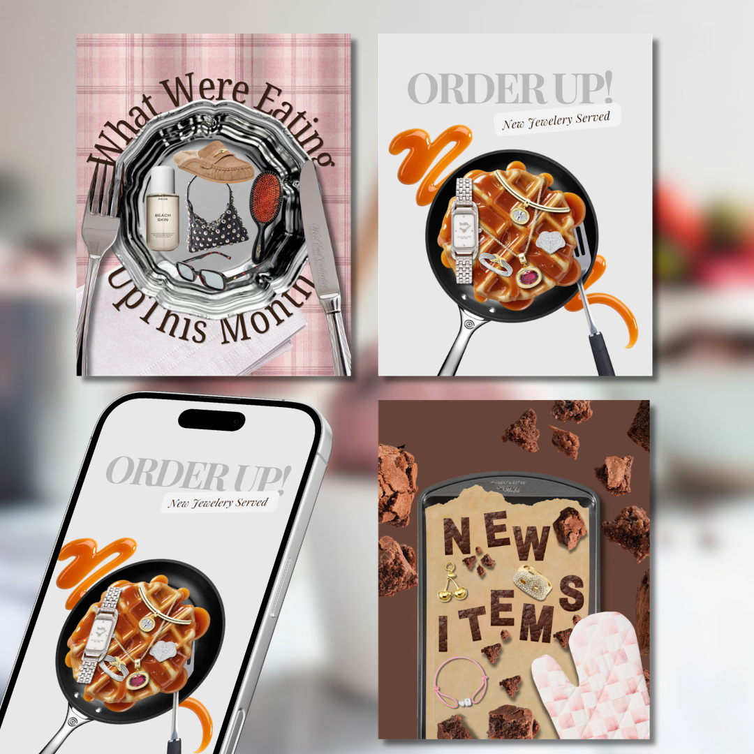Fashion That Eats Digital Instagram Templates